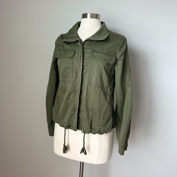 NEW‎ Banana Republic Utility Flight Jacket Size XS - Picture 4 of 13